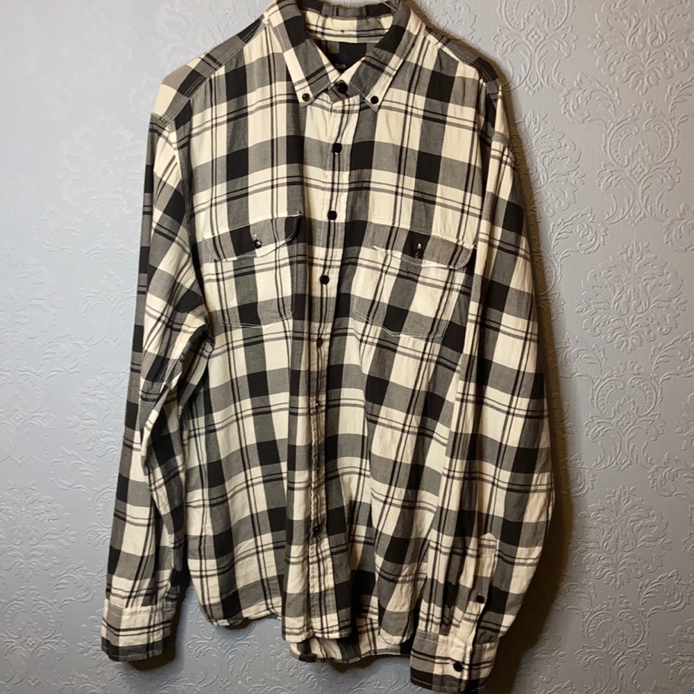 2/$20 Gap plaid cotton flannel shirt